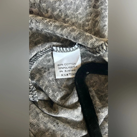 Made In Italy Animal Print Midi Dress Tunic - Picture 11 of 12